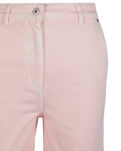 Burberry Leather-Trim Jean