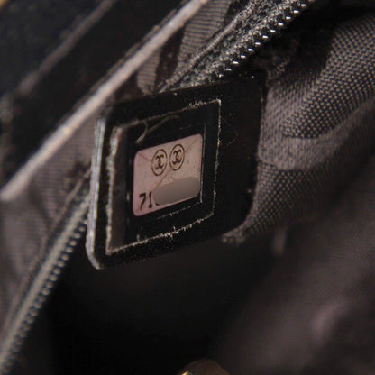 CC Leather Satchel Black