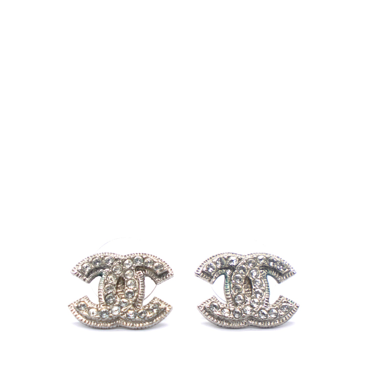 CC Rhinestone earrings