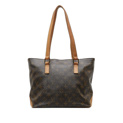 Louis Vuitton Monogram Cabaret Shoulder Bag M51148 Brown PVC Leather  Louis Vuitton