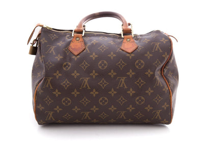 Louis Vuitton 2007 Brown Monogram Speedy HandBag