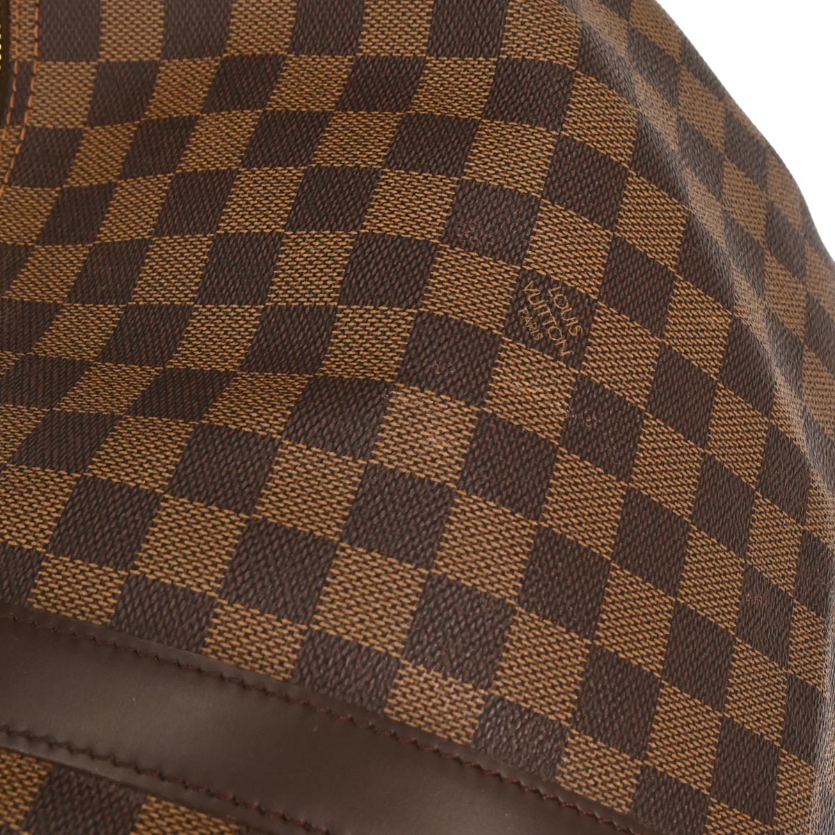Louis Vuitton 2006 Damier Keepall Bandouliere 55 Duffle Bag N41414
