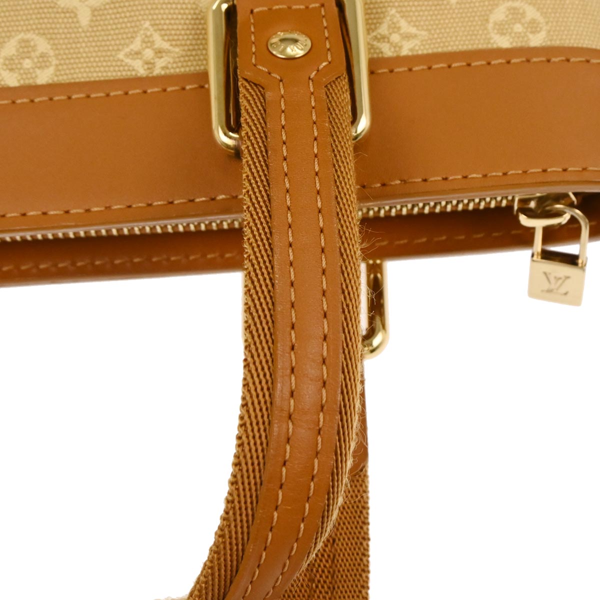 Louis Vuitton 2004 Beige Monogram Mini Lucille PM Handbag M92684
