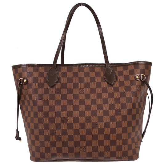 Louis Vuitton Damier Neverfull MM Shoulder Tote Bag N51105
