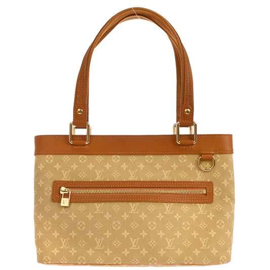 Louis Vuitton Beige Monogram Mini Lin Lucille PM Handbag
