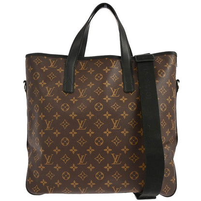 Louis Vuitton Monogram Macassar Davis Tote Shoulder Handbag M56708