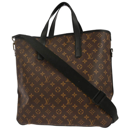 Louis Vuitton Monogram Macassar Davis Tote Shoulder Handbag M56708