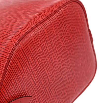 Louis Vuitton Red Epi Speedy 25 Handbag M43017