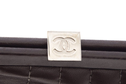 Chanel Vintage Brown Clutch