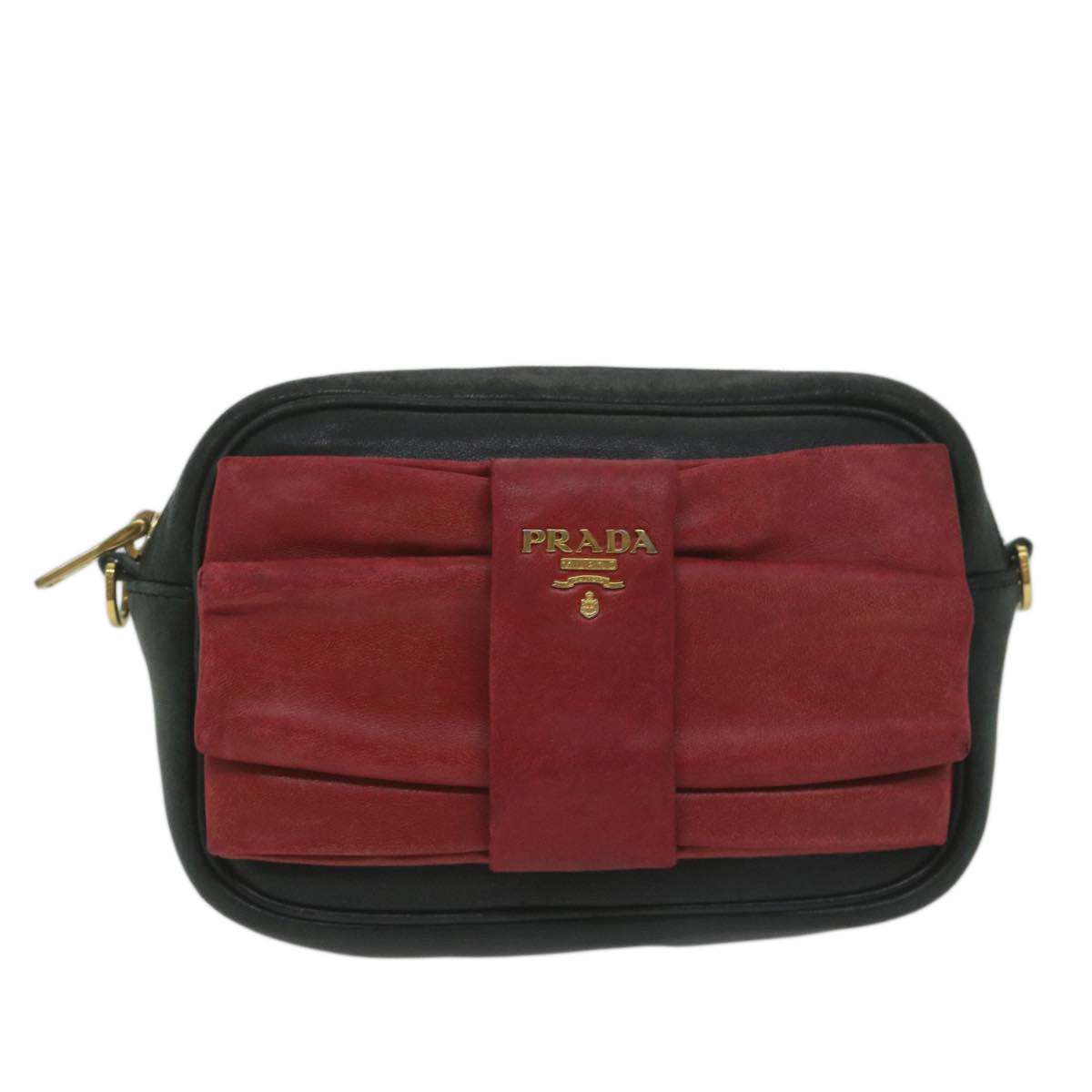 PRADA Ribbon Clutch Bag