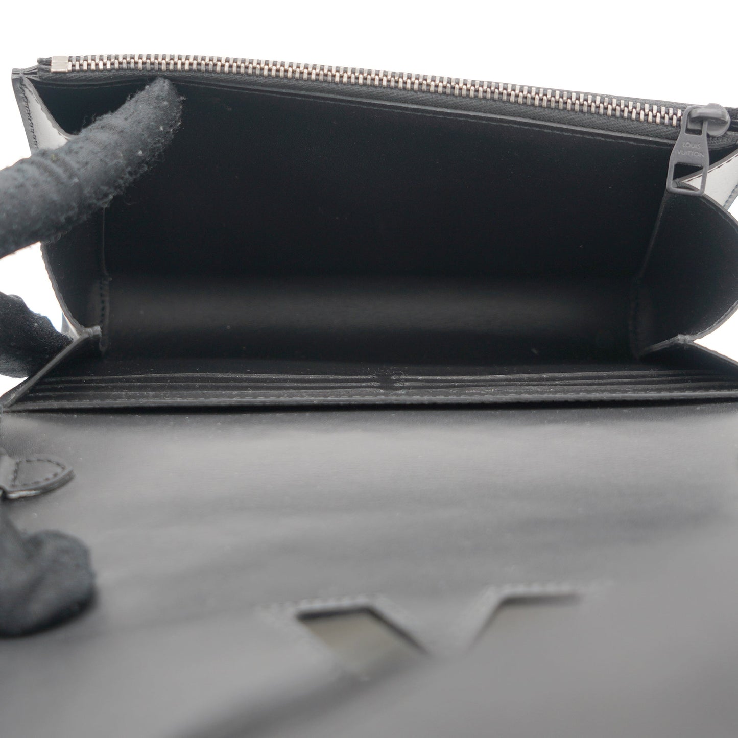 Louis-vuitton Graphic Print Leather Twist Wallet on Chain