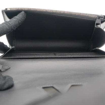 Louis-vuitton Graphic Print Leather Twist Wallet on Chain