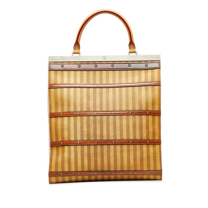 Louis Vuitton Crown Frame GM Trunk Bag Isedan Limited Handbag Shoulder Bag 2WAY M52744 Brown PVC Leather Ladies Louis Vuitton