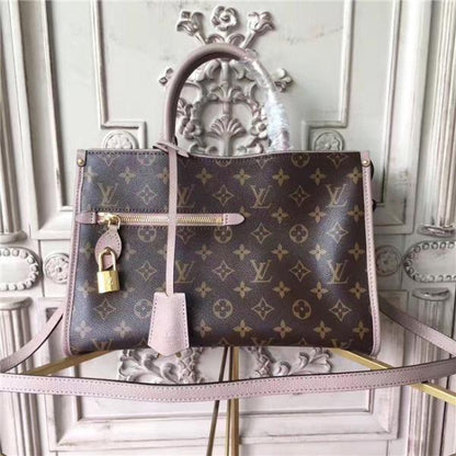 Louis Vuitton Popincourt PM Monogram Taupe Glace