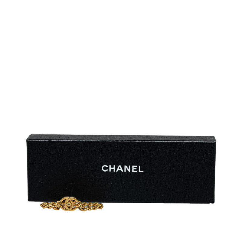 Chanel Vintage Coco Turn-Lock Chain Bracelet G   Chanel