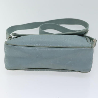 Gucci Gg Canvas Blue Canvas Shoulder Bag