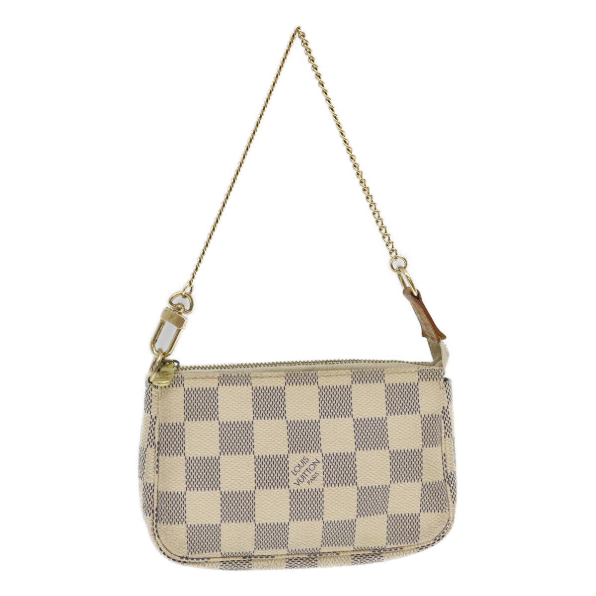 Louis Vuitton ocker Canvas Pochette accessoires handbag bag