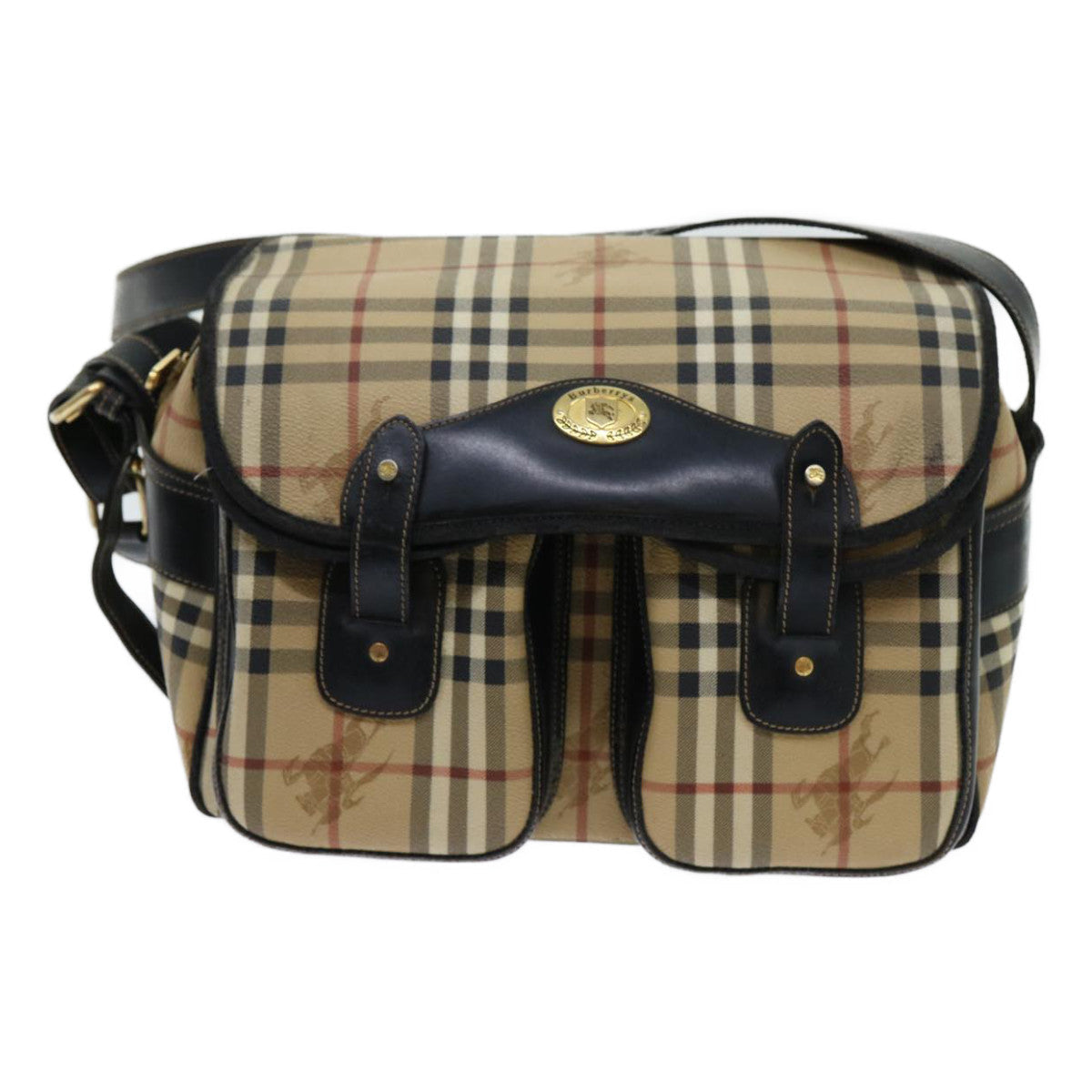 BURBERRY Nova Check Shoulder Bag