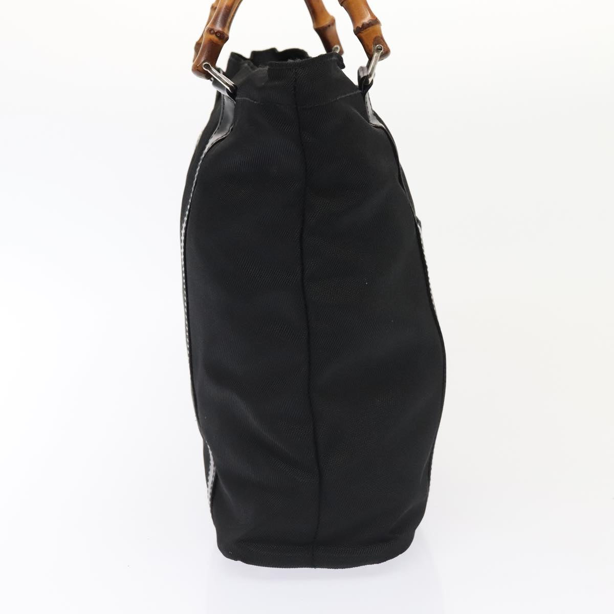 Gucci Bamboo Black Synthetic Handbag