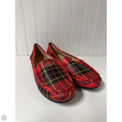 Shoes Designer By Coach In Black & Red, Size: 8.5