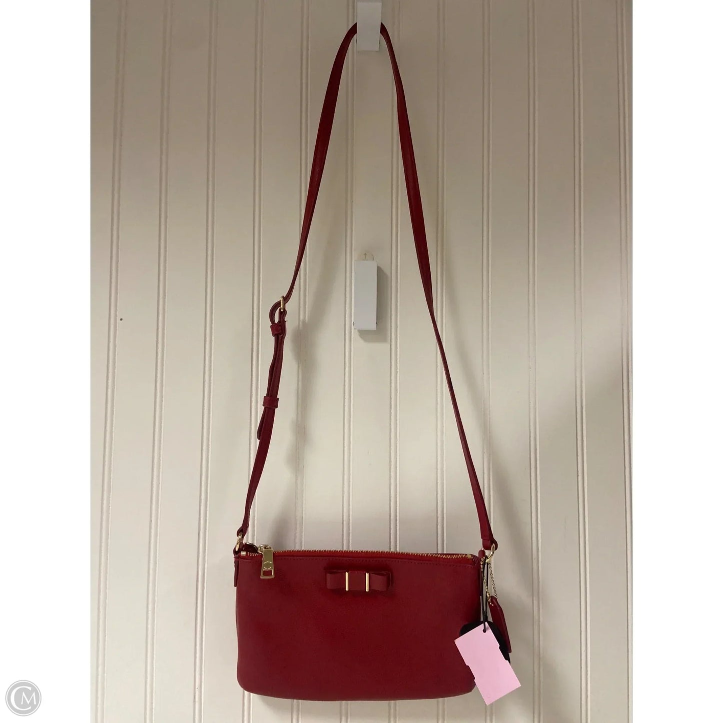 Crossbody Designer By Coach, Size: Small