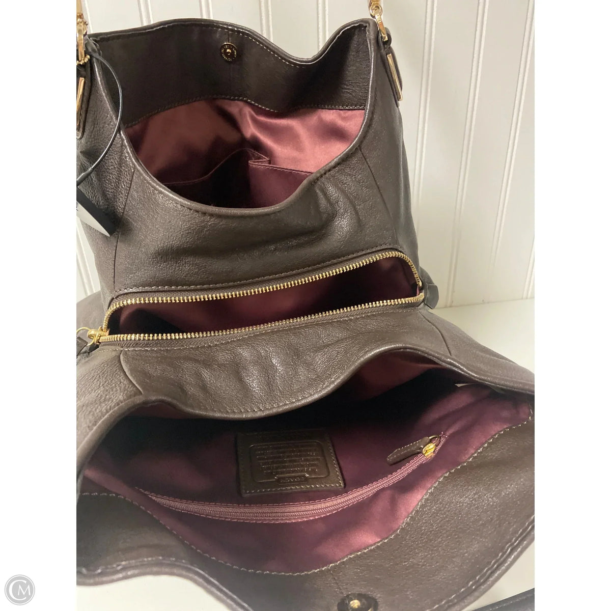 Handbag Designer By Coach, Size: Large