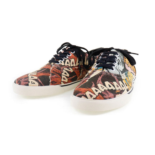 CELINE sneakers 400A11 canvas Brown Women 40 Used