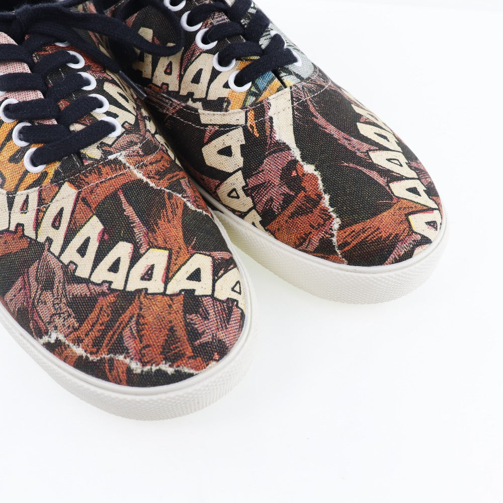 CELINE sneakers 400A11 canvas Brown Women 40 Used