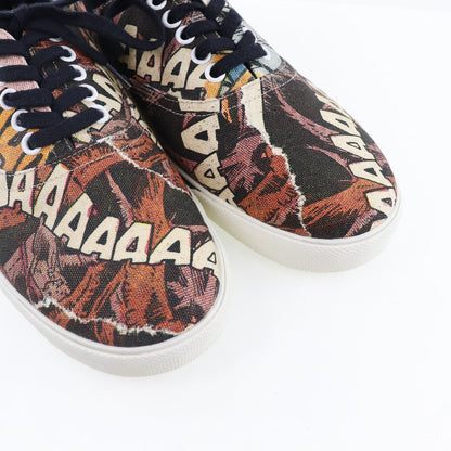 CELINE sneakers 400A11 canvas Brown Women 40 Used
