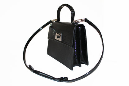 Louis Vuitton Black Electric Epi Leather Sevigne PM Bag
