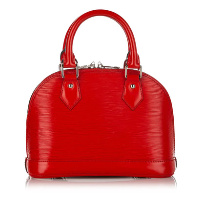 Louis Vuitton Alma BB Red Epi