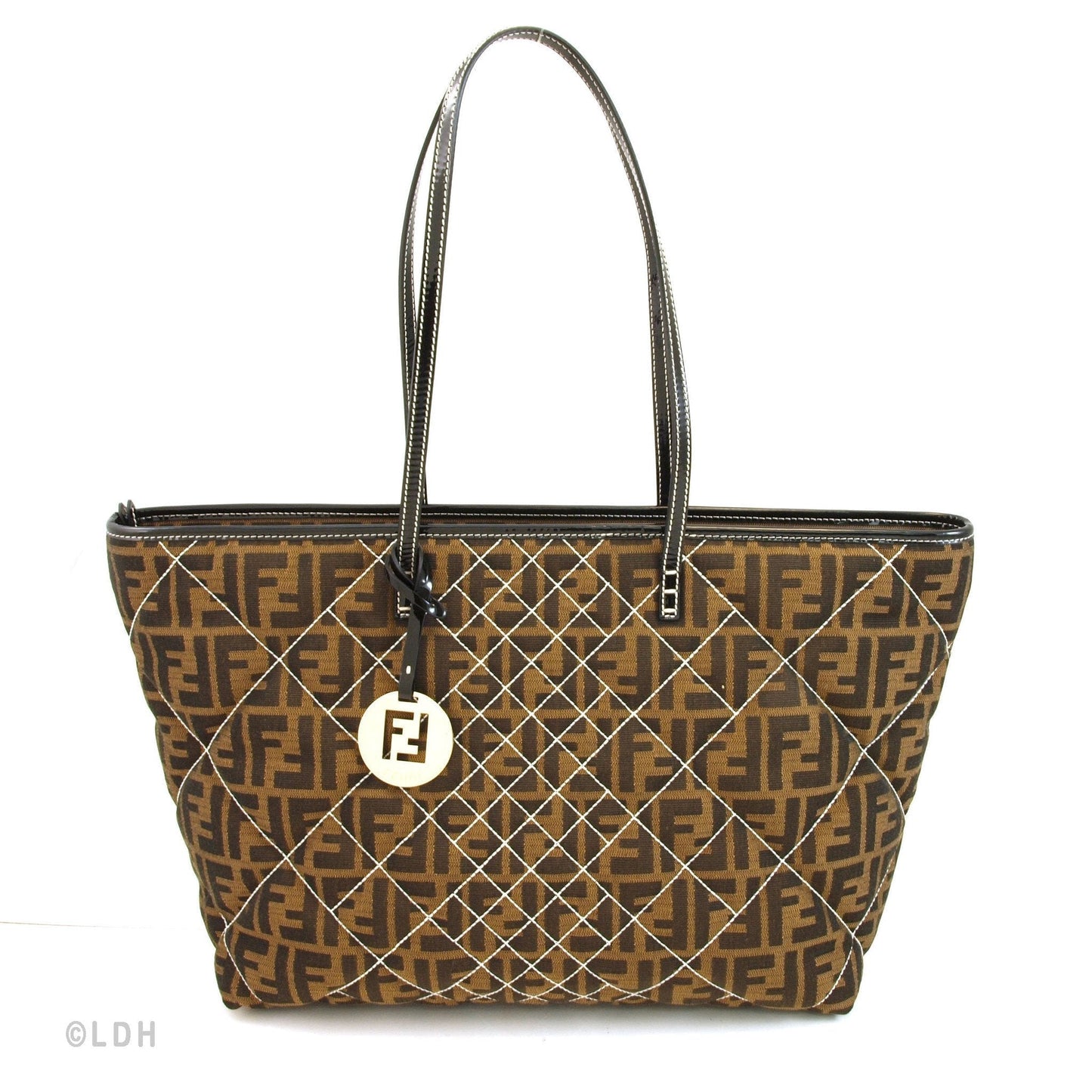 Fendi Quilted Zucca Tote (Indistinguishable)