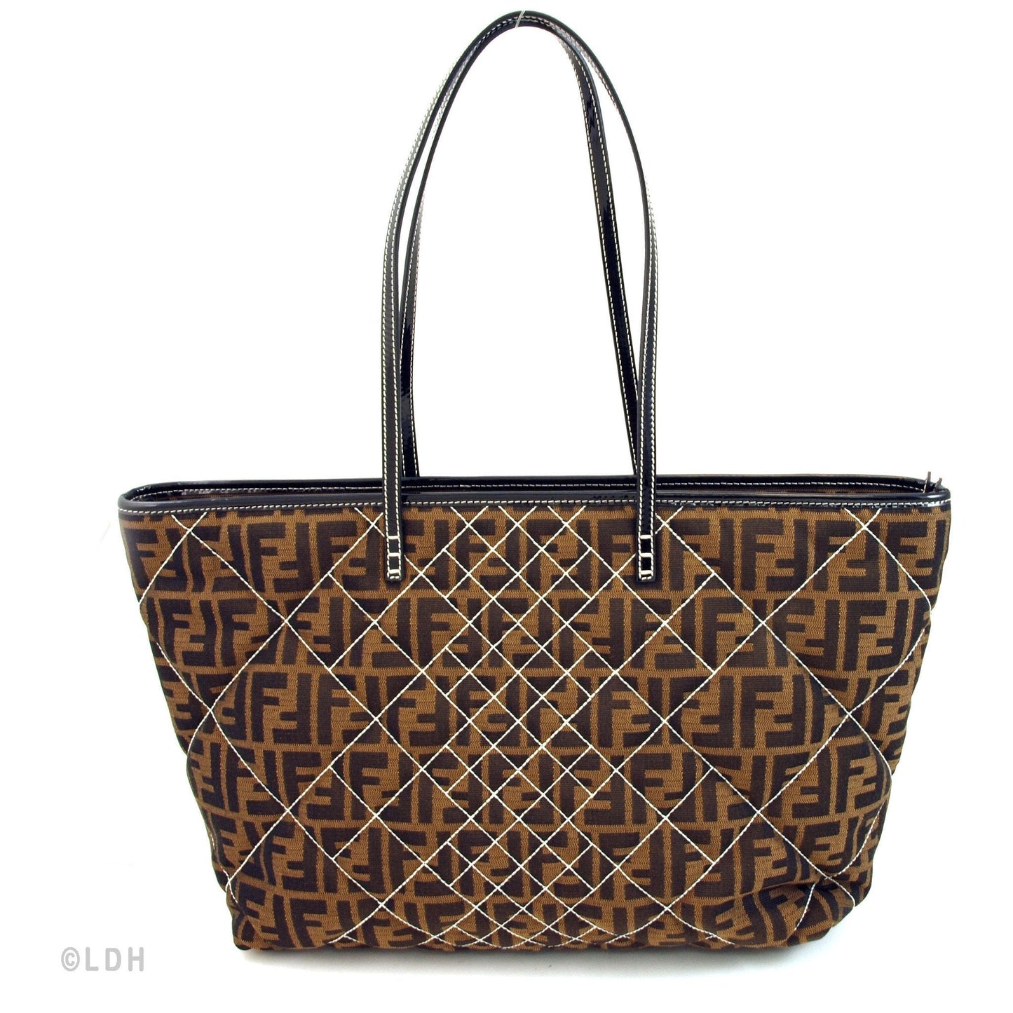 Fendi Quilted Zucca Tote (Indistinguishable)