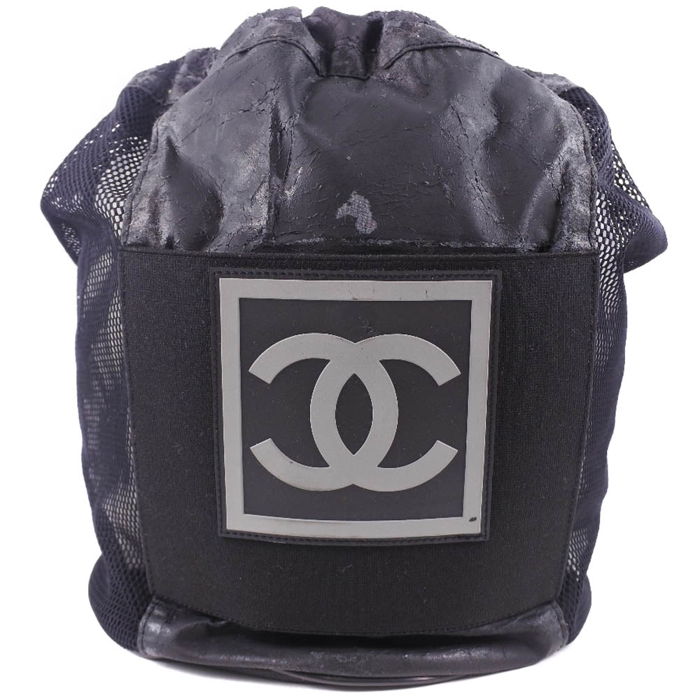 Chanel Basketball Sports Line Leather Shoulder Bag