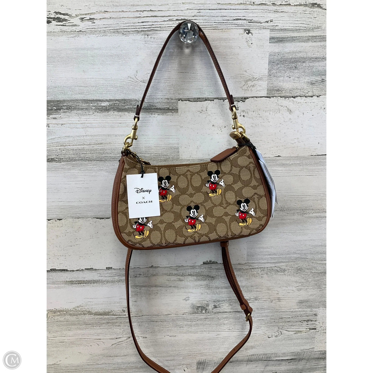 Crossbody Designer By Coach, Size: Small