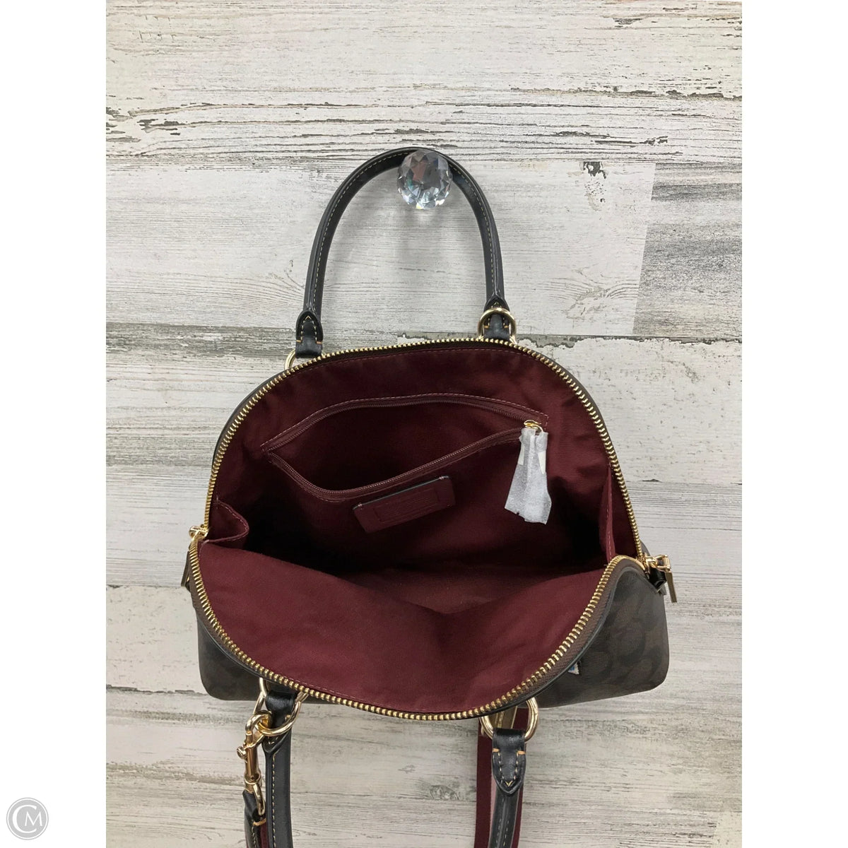 Crossbody Designer By Coach, Size: Medium