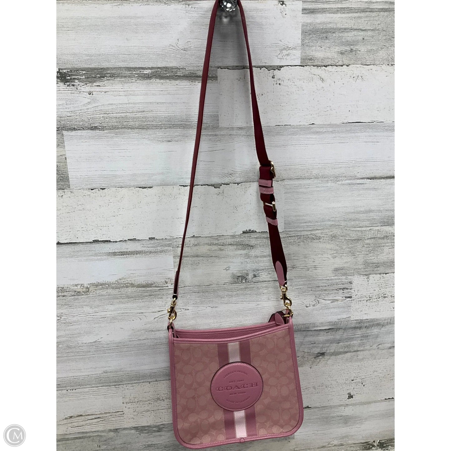 Crossbody Designer By Coach, Size: Medium