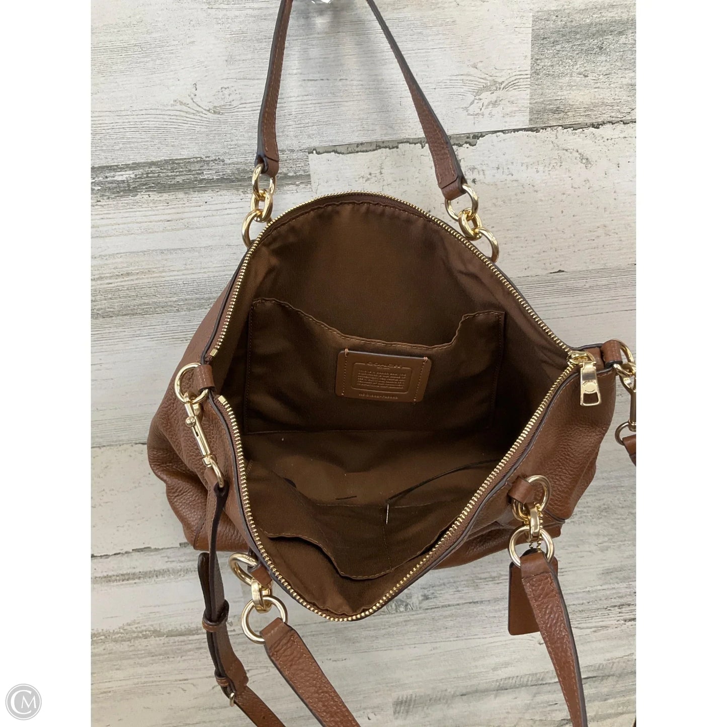 Handbag Designer By Coach, Size: Medium