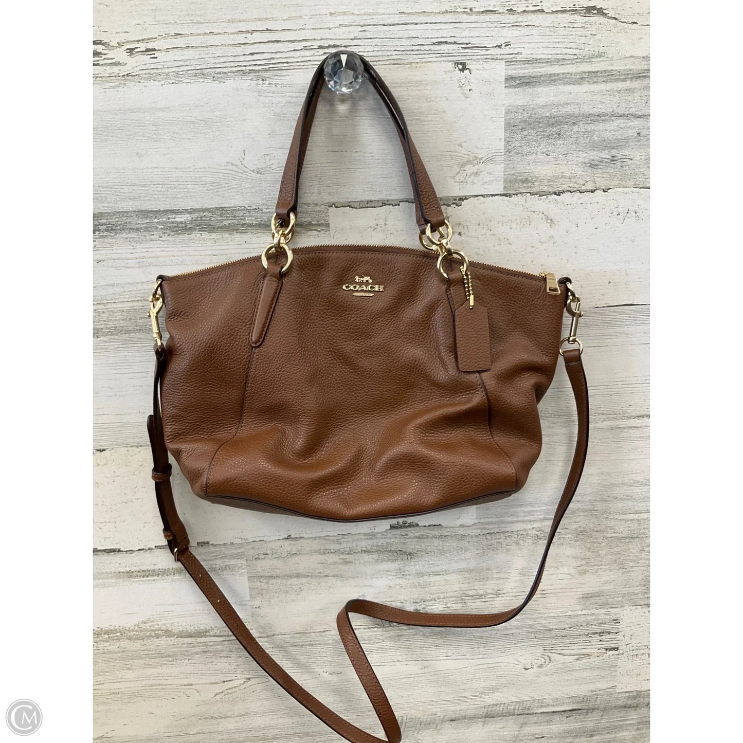 Handbag Designer By Coach, Size: Medium