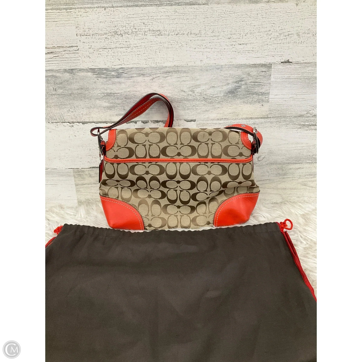 Handbag Designer By Coach, Size: Medium