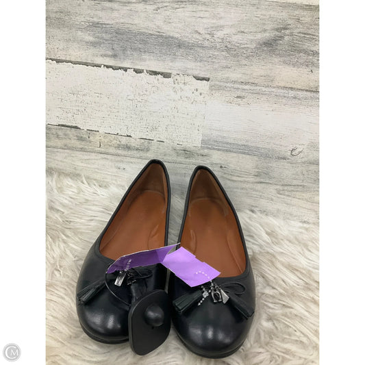 Shoes Designer By Coach In Black, Size: 10
