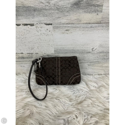 Wristlet Designer By Coach, Size: Small