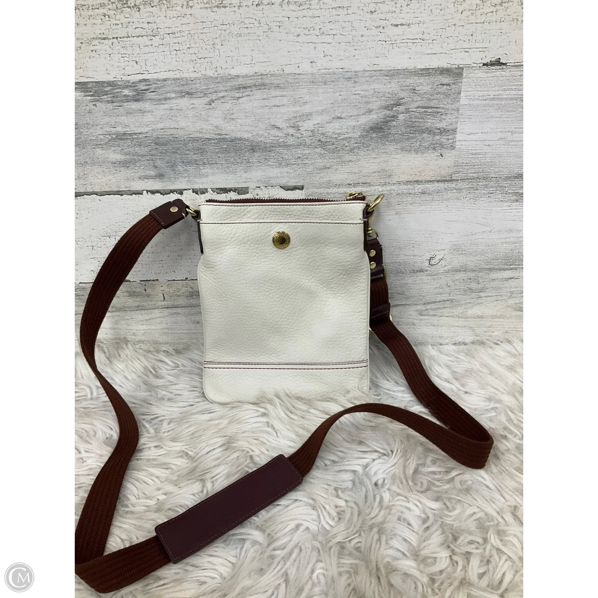 Crossbody Designer By Coach, Size: Small