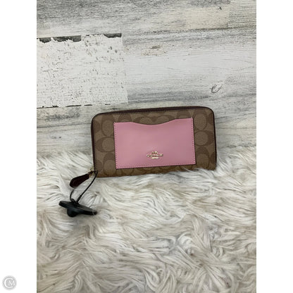 Wallet Designer By Coach, Size: Medium