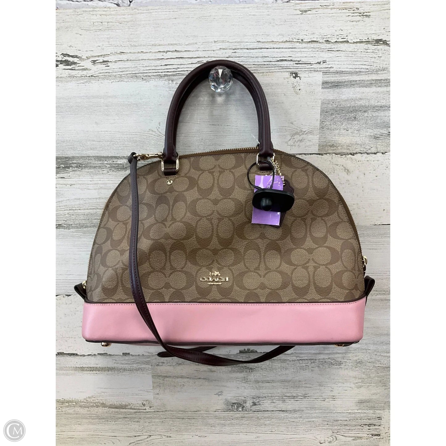 Handbag Designer By Coach, Size: Medium