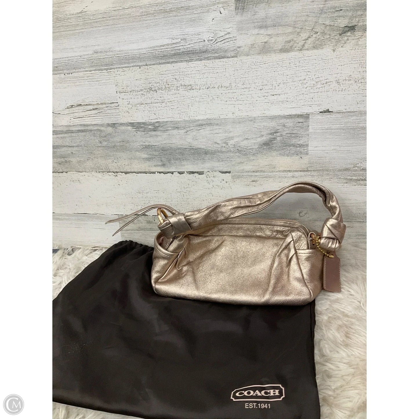 Handbag Designer By Coach, Size: Medium
