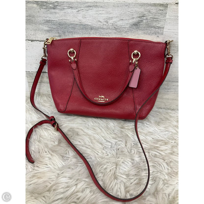 Crossbody Designer By Coach, Size: Medium