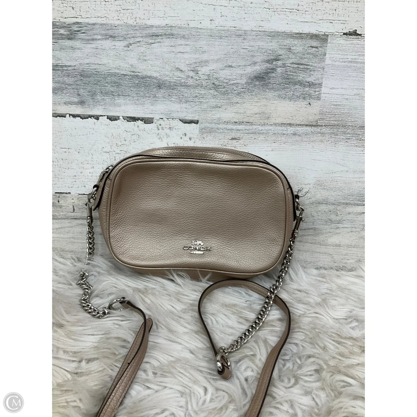 Crossbody Designer By Coach, Size: Small