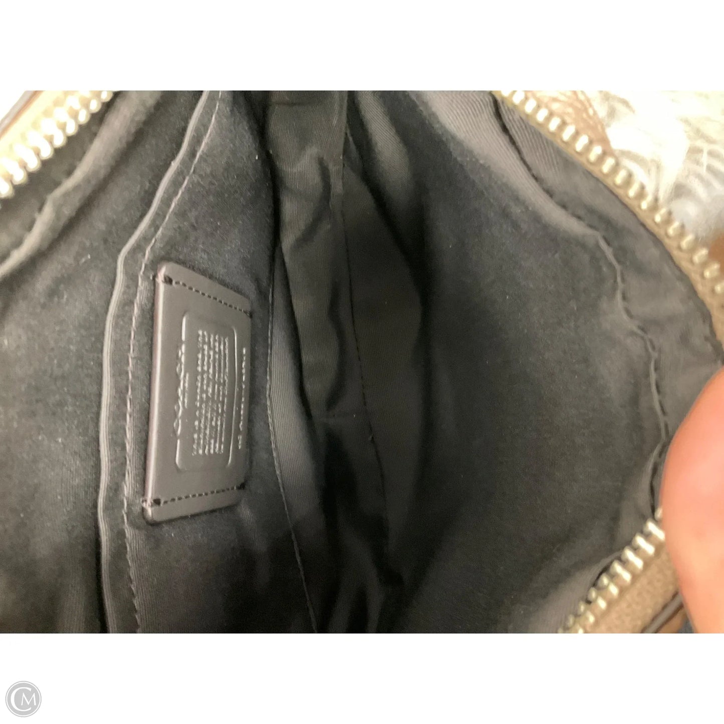 Crossbody Designer By Coach, Size: Small