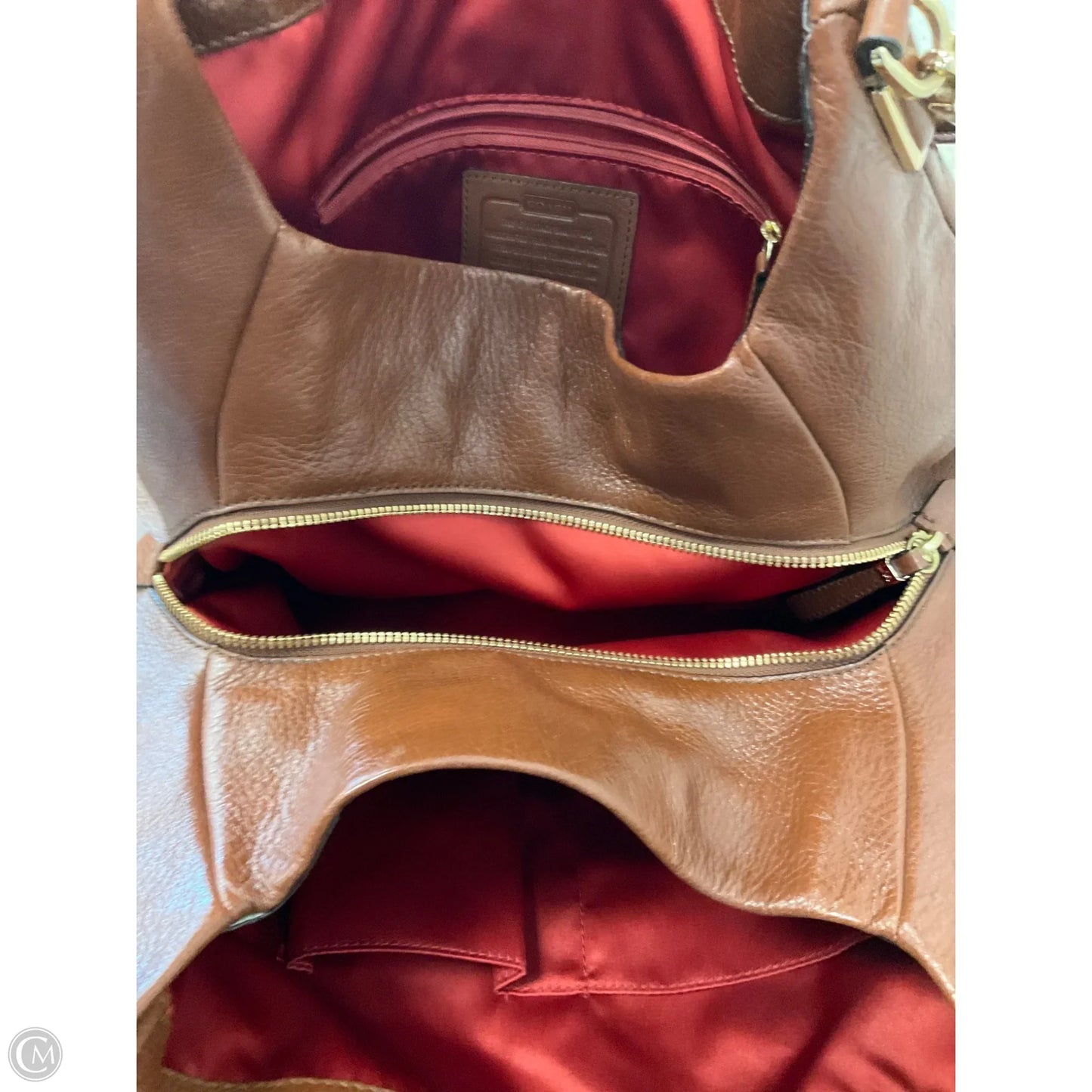 Handbag Designer By Coach, Size: Large